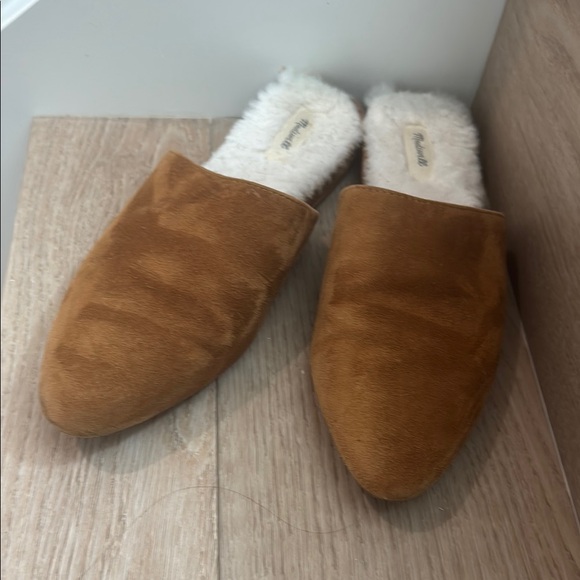Madewell Kasey Suede wheeling mule 9 - Picture 2 of 6